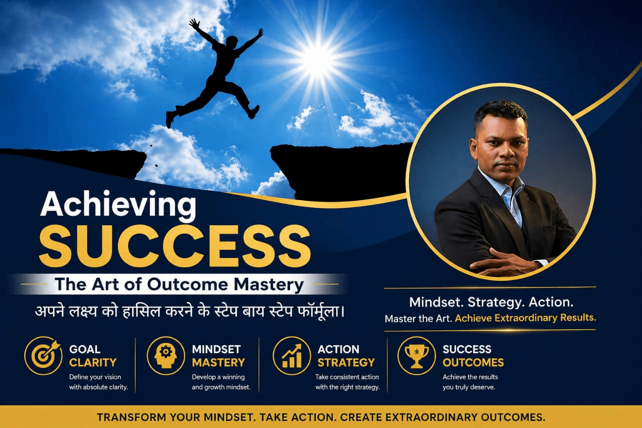 Course thumbnail — Achieving Success : "The Art of Outcome Mastery" (Hindi)