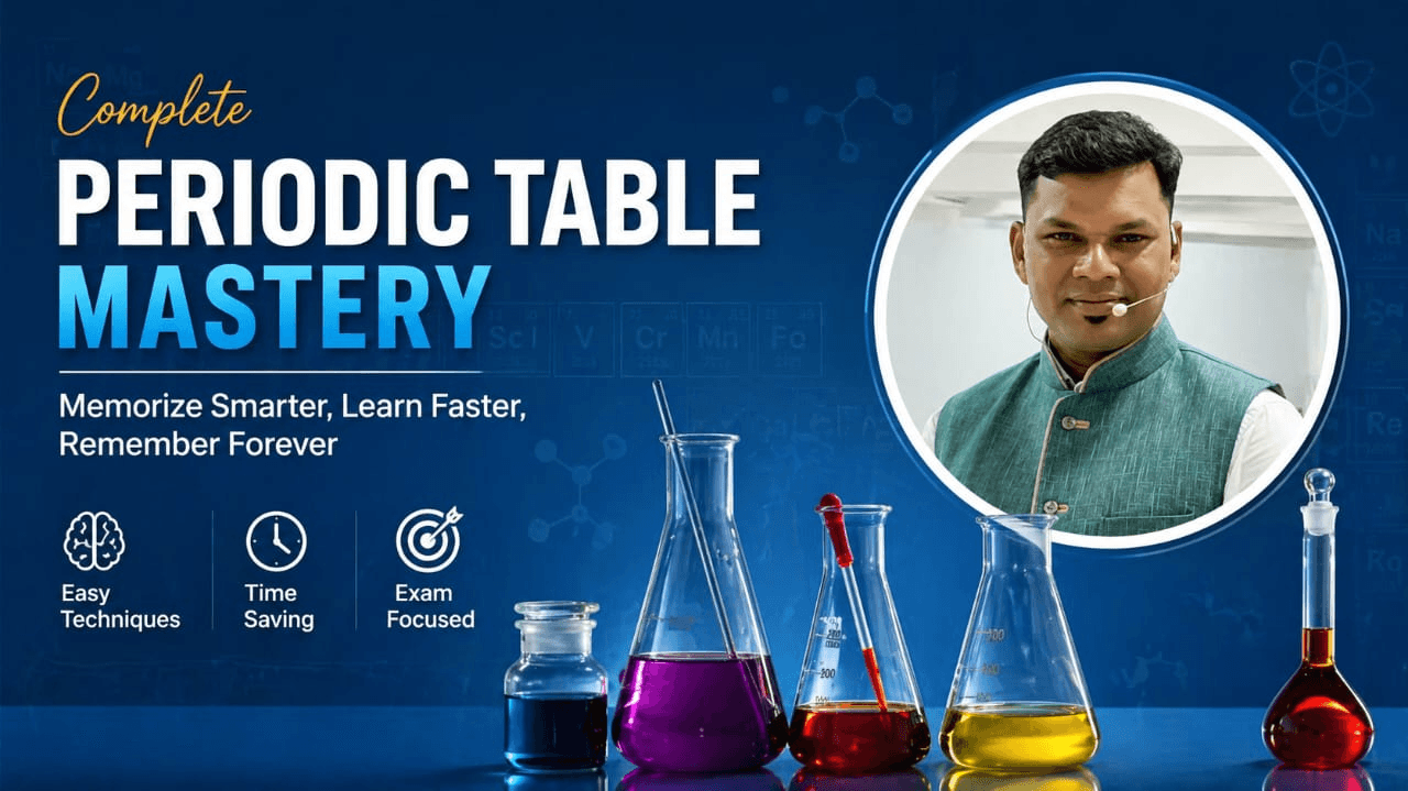 Course thumbnail — Memorize the Periodic Table in 2 Hours :A Step by Step Guide